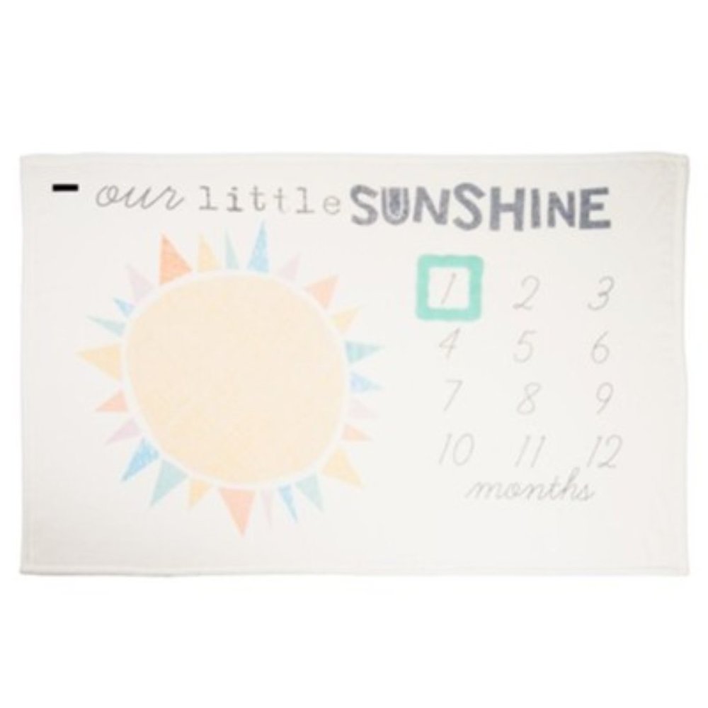Our Little Sunshine Plush Blanket - NEW